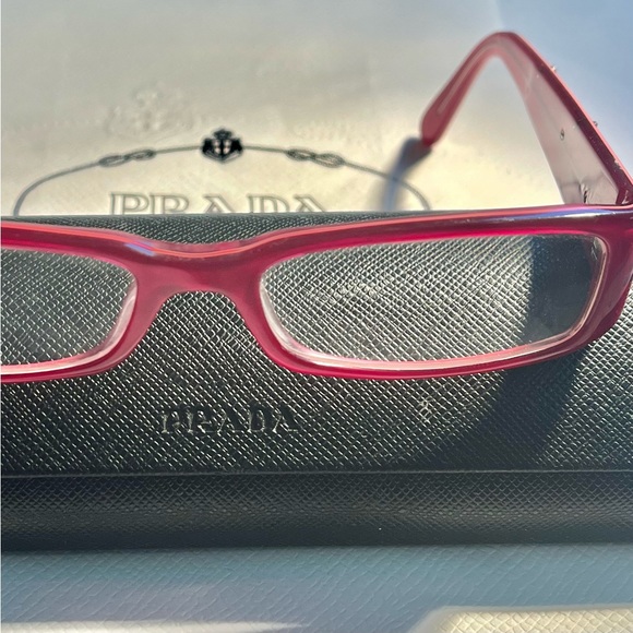 PRADA Eyeglasses with case. - Picture 2 of 3